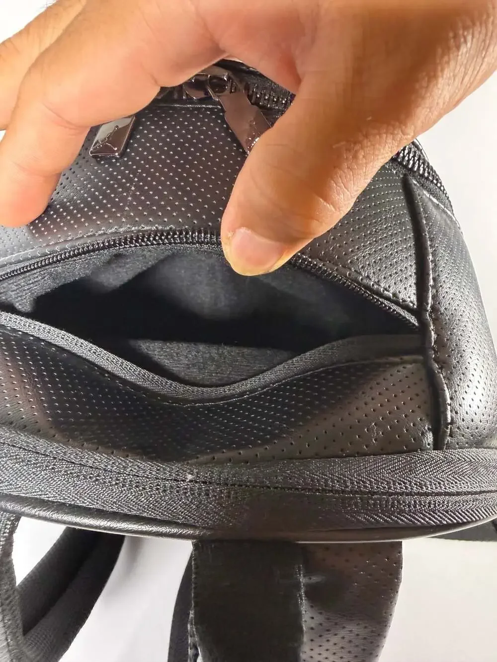 Jordan perforated backpack